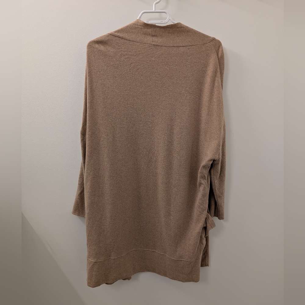 Pact Women's Airplane Cardigan Slouchy Tan Organic Cotton XS/S - Picture 3 of 5